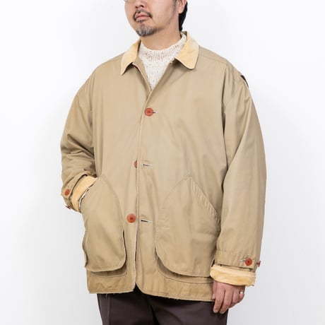 【USED】1990s J.CREW : "Barn Jacket" Field Jacket : XL