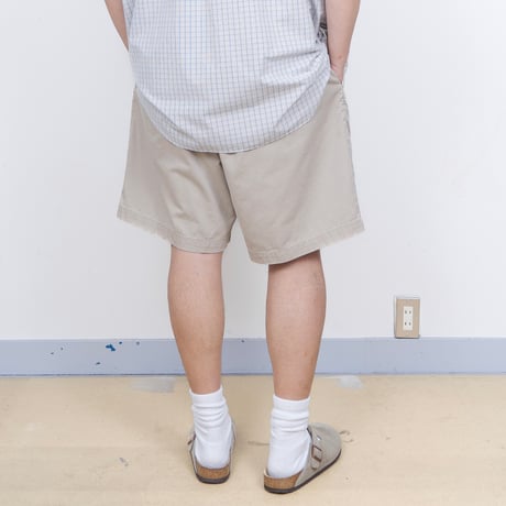 【USED】1990s-2000s Polo Ralph Lauren : "PHILIP SHORT" Plain Front Chino Short Pant : w50