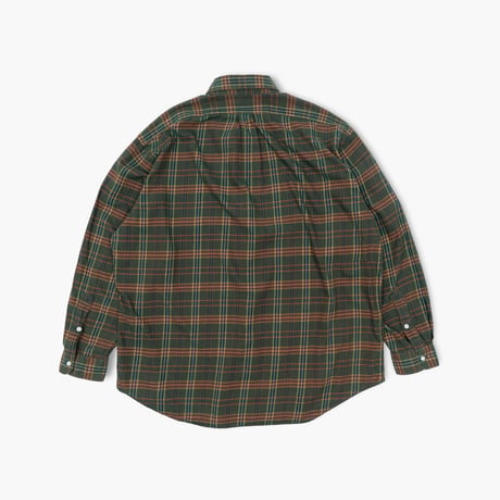 【USED】1990s-2000s Ralph Lauren : "BLAKE" Flannel Plaid BD Shirt : XL