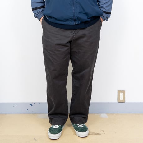 【USED】2000s Eddie Bauer : Chino Plain Front Trouser : W42