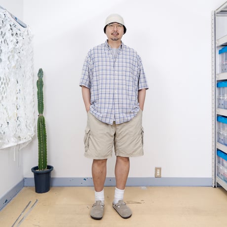 【USED】2010s REI : Nylon Cargo Field Short Pant : XXL