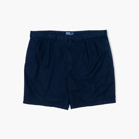 【USED】2000s Polo Ralph Lauren : "TYLER SHORT" Lightweight Chino 2Tuck Short Pant : w50 BIG