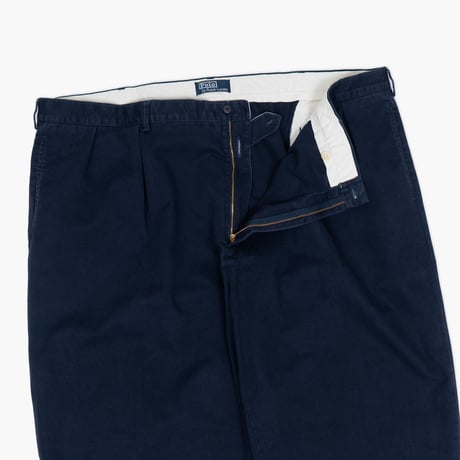 【USED】1990s-2000s Polo Ralph Lauren : "ANDREW PANT" Chino 2Tuck Trouser : W52