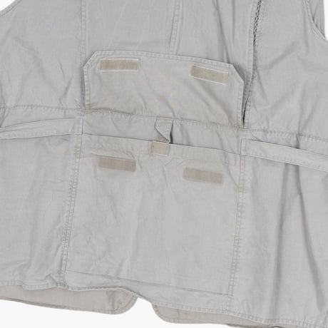 【USED】1990s-2000s Eddie Bauer : Cotton Poplin Field Over Vest : XL