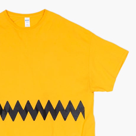 【USED】2000s GILDAN : "Charlie Brown" Crew T-Shirt : 5XL