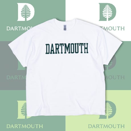 【NEW】Dartmouth College : "DARTMOUTH" Crew T-Shirt : XL,XXL