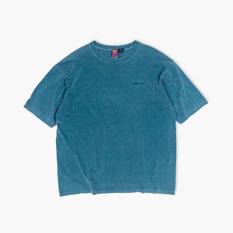 【USED】1990s FLASH AVANTI : "TREK USA" Embroidery Crew T-Shirt (Made in Canada) : L