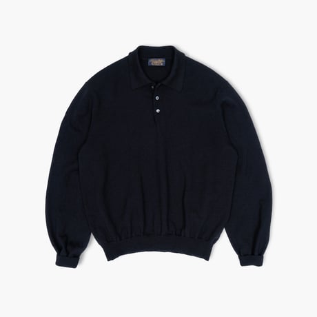 【USED】1990s Brooks Brothers : Merino Wool Polo Sweater : XL