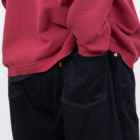 【USED】2000s Levi's : 560 "COMFORT FIT" Black Denim Jeans : W48