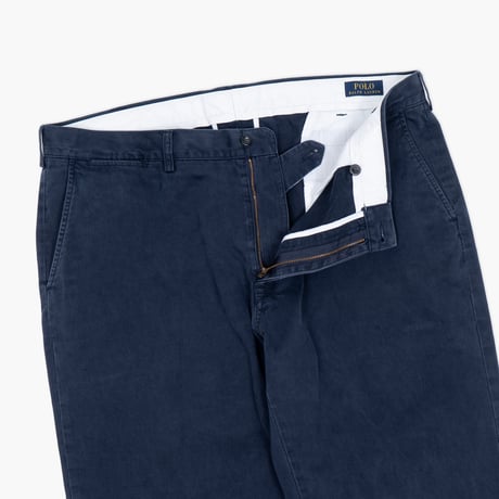 【USED】2010s-20s Polo Ralph Lauren : “CLASSIC FIT" Chino Plain Front Trouser : W40