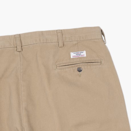 【USED】1990s-2000s Polo Ralph Lauren : "ANDREW PANT" Chino 2Tuck Trouser : W40