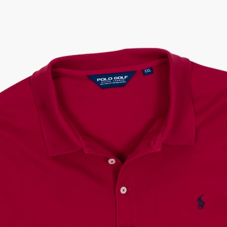【USED】1990s POLO GOLF : Pima Cotton Pique Polo S/S Shirt : XXL