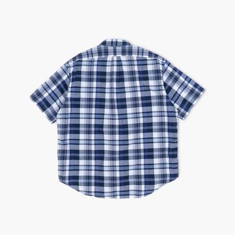 【USED】1990s-2000s Ralph Lauren : "BLAKE" Madras Plaid BD S/S Shirt : XXL