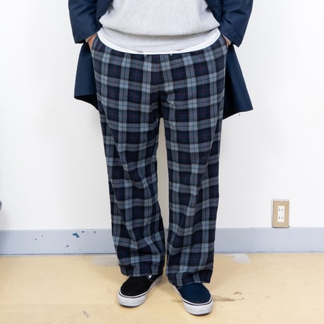 【USED】2010s carhartt USA : Flannel Plaid Easy Pant : XL