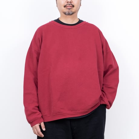 【USED】1990s NON-FICTION : Crew Neck Sweatshirt (Made in Canada) : XXL
