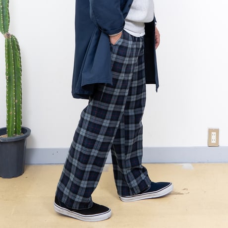 【USED】2010s carhartt USA : Flannel Plaid Easy Pant : XL