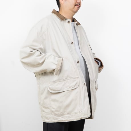 【USED】1990s Banana Republic : Cotton Duck Field Half Coat : XL