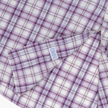 【USED】1990s-2000s Ralph Lauren : "BLAKE" Madras Plaid BD S/S Shirt : XXL