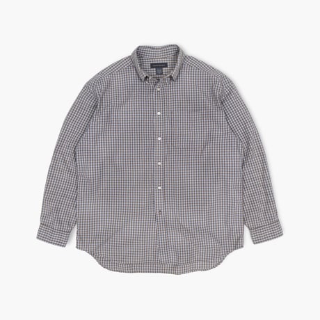 【USED】2000s Banana Republic : Broad Plaid BD Shirt : XL