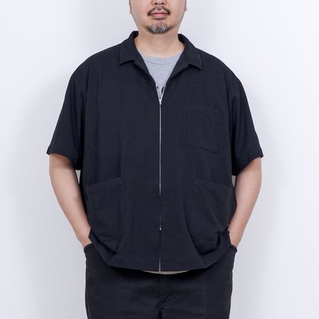 【NEW】Props Store / Utility Smock with Primeflex (Made in Japan) / Black