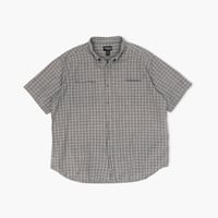 【USED】2000s Guide Series : Madras Plaid BD S/S Shirt : XXL