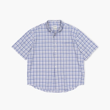 【USED】1990s-2000s Eddie Bauer : Plaid BD S/S Shirt : XXL