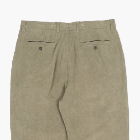 【USED】2000s Tommy Bahama : Silk Hopsack 2Tuck Trouser : w38
