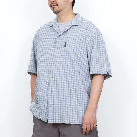 【USED】1990s Columbia Sportswear : Broad Plaid Regular S/S Shirt : XL