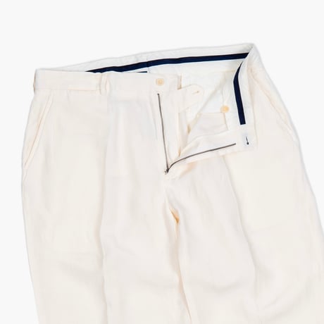 【USED】1990s-2000s Polo Ralph Lauren : Linen Silk Plain Front Trouser : w38