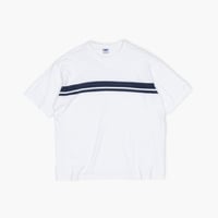 【USED】2000s OLD NAVY : Chest Border Crew S/S Top : XXL