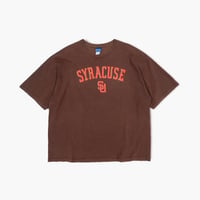 【USED】2000s CHAMPS SPORTS : "Syracuse University" Crew T-Shirt : XXL
