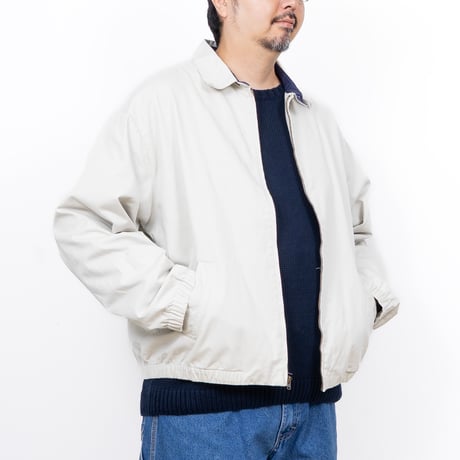 【USED】2000s OLD NAVY : Cotton Twill Harrington Jacket : XL