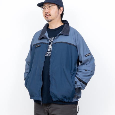【USED】2000s Columbia Sportswear : Nylon RipStop Nylon Jacket : XXL