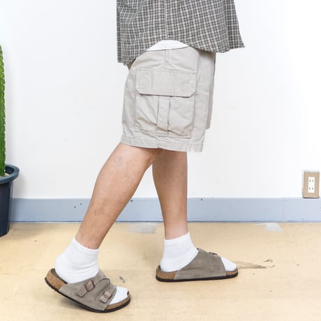 【USED】2000s carhartt USA : B143 Lightweight Duck Cargo Short Pant : w42