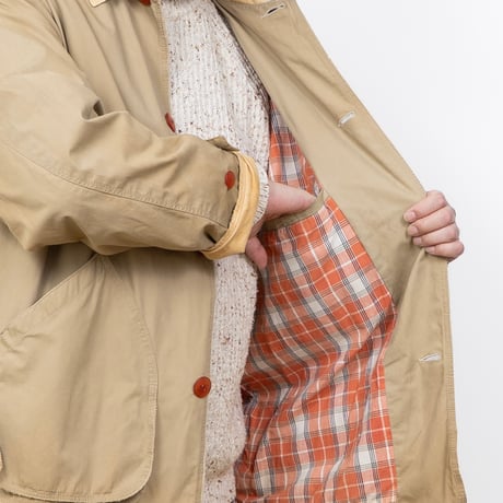 【USED】1990s J.CREW : "Barn Jacket" Field Jacket : XL