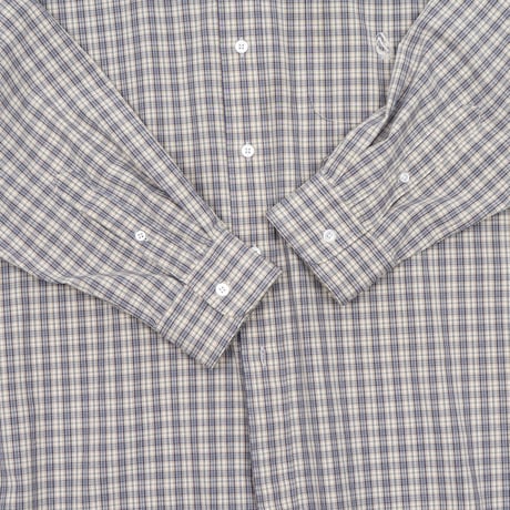 【USED】1990s nautica : Broad Plaid BD Shirt : XL