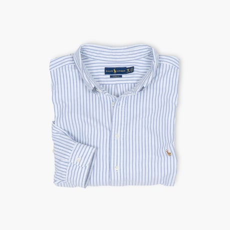 【USED】2010s-20s Ralph Lauren : Oxford Stripe BD Shirt : 3XB