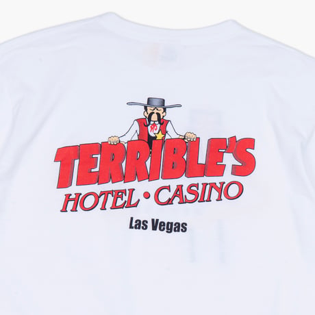 【USED】2000s anvil : "LAS VEGAS" Crew T-Shirt : L