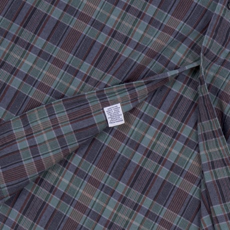 【USED】1990s-2000s Ralph Lauren : "BLAKE" Madras Plaid BD S/S Shirt : XL