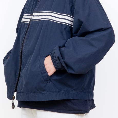 【USED】1990s-2000s Timberland : Poplin Chest Stripe Jacket : XXL