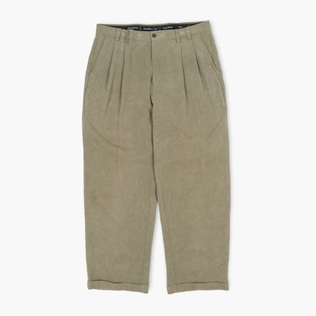 【USED】2000s Tommy Bahama : Silk Hopsack 2Tuck Trouser : w38