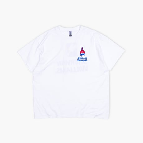 【USED】2010s GILDAN : "SHERWIN WILLIAMS" Crew T-Shirt : XL