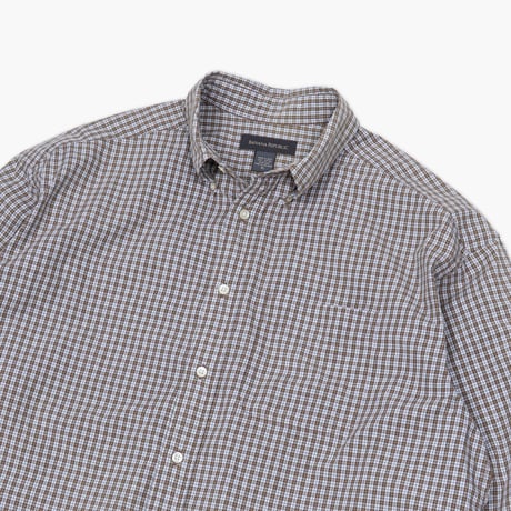 【USED】2000s Banana Republic : Broad Plaid BD Shirt : XL