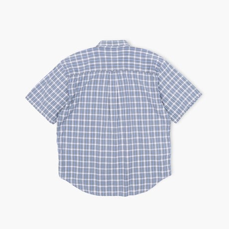 【USED】1990s-2000s Eddie Bauer : Madras Plaid BD S/S Shirt : XL