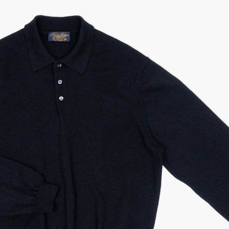 【USED】1990s Brooks Brothers : Merino Wool Polo Sweater : XL