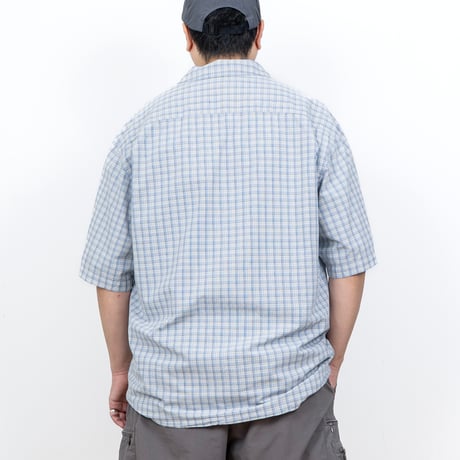 【USED】1990s Columbia Sportswear : Broad Plaid Regular S/S Shirt : XL
