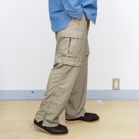 【USED】2000s REI : Nylon Convertible Field Cargo Pant : XXL