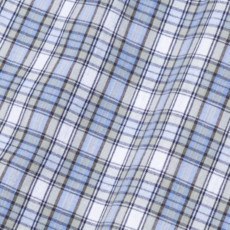 【USED】1990s-2000s Eddie Bauer : Madras Plaid BD S/S Shirt : XL