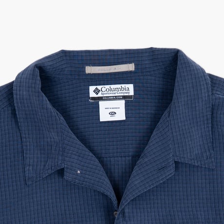 【USED】2000s Columbia Sportswear : Plaid Regular S/S Shirt : XXL