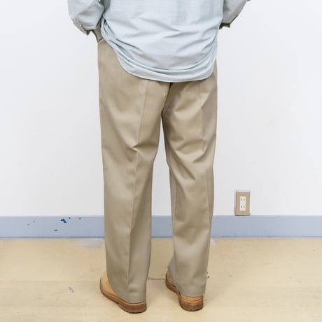 【USED】1990s Dickies USA : Twill Plain Front Work Trouser (Made in USA) : w52